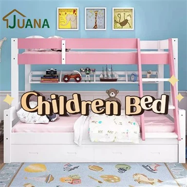 تختخواب دو طبقه رنگارنگ کودکان
